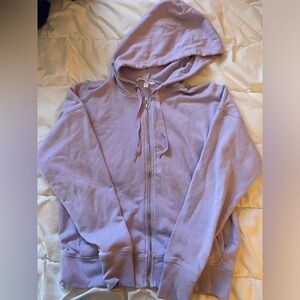Victoria secret light purple zip up